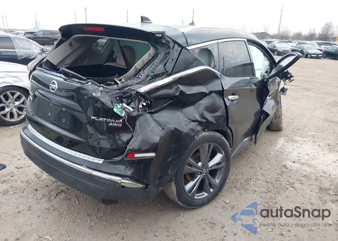 2021 Nissan Murano Platinum Intelligent Awd z USA, uszkodzony, nr VIN 5N1AZ2DS7MC118547